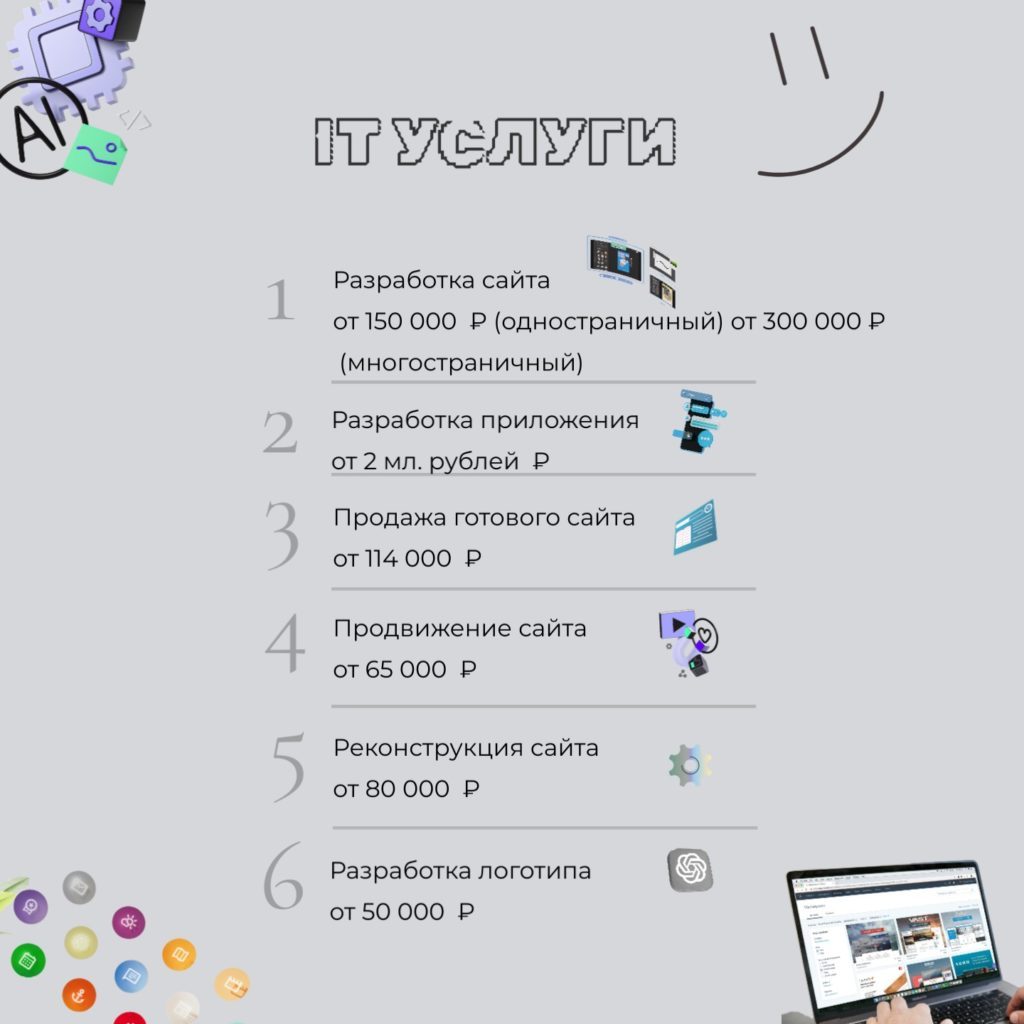 услуга 1